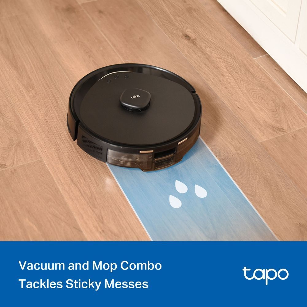 TP-Link Tapo RV30 Max 5300Pa Hyper Suction Robot Vacuum & Mop TP-Link Tapo RV30 Max 5300Pa Hyper Suction Robot Vacuum & Mop