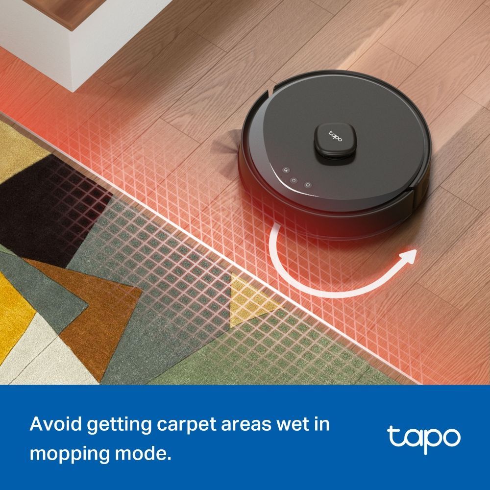 TP-Link Tapo RV30 Max 5300Pa Hyper Suction Robot Vacuum & Mop TP-Link Tapo RV30 Max 5300Pa Hyper Suction Robot Vacuum & Mop