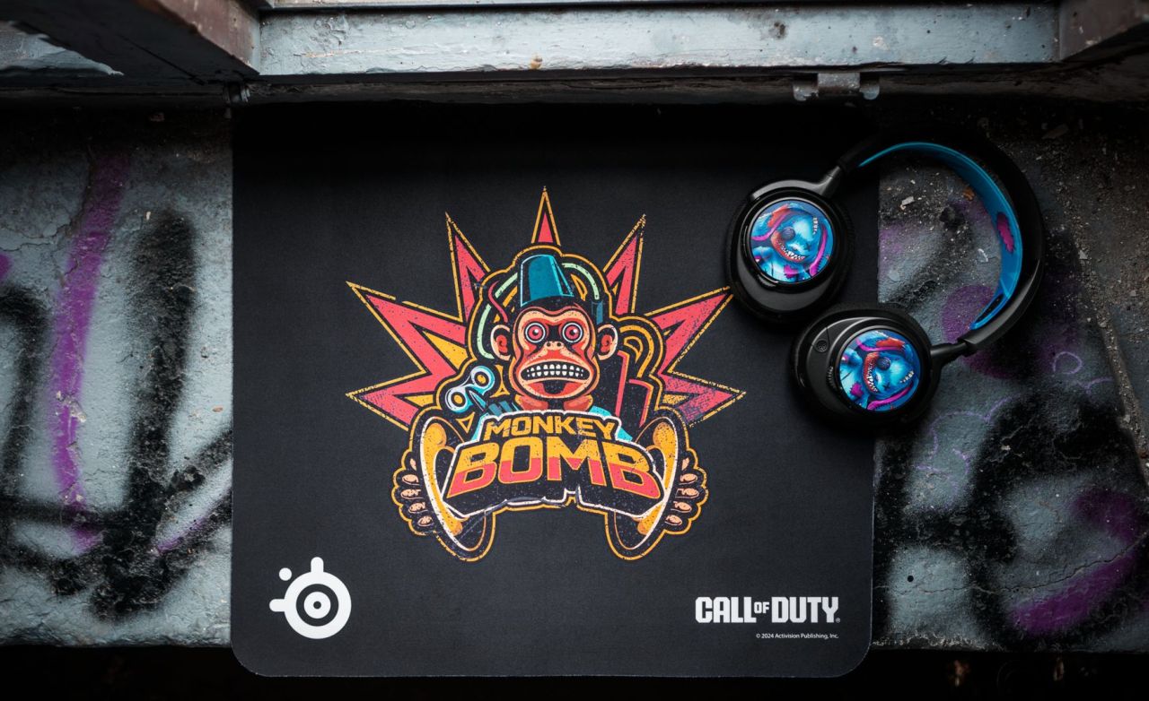 Steelseries QcK L x Call of Duty: Monkey Bomb Edition Gaming Egérpad