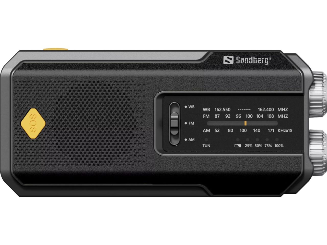 Sandberg Survivor Radio All-in-1 2000 Black