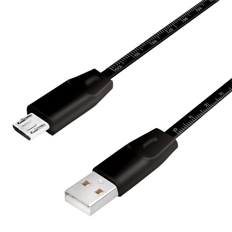 Logilink USB 2.0 cable USB-A/M to Micro-USB/M 1m Black Logilink USB 2.0 cable USB-A/M to Micro-USB/M 1m Black