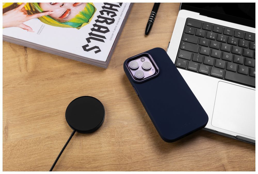 FIXED MagFlow tok Apple iPhone 16 Pro-hoz, kék FIXED MagFlow tok Apple iPhone 16 Pro-hoz, kék