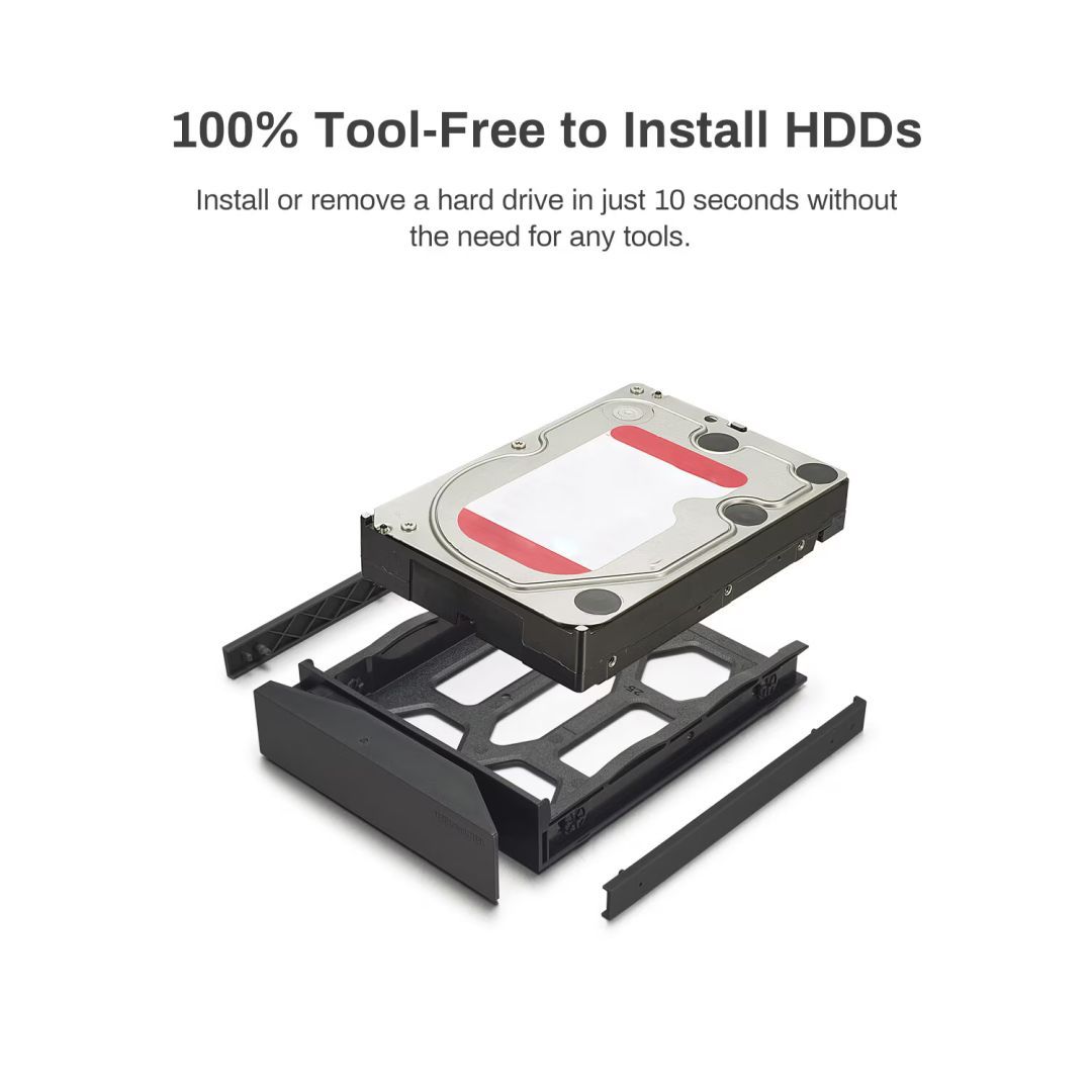 TerraMaster D8 Hybrid (4xHDD + 4xM.2 SSD)