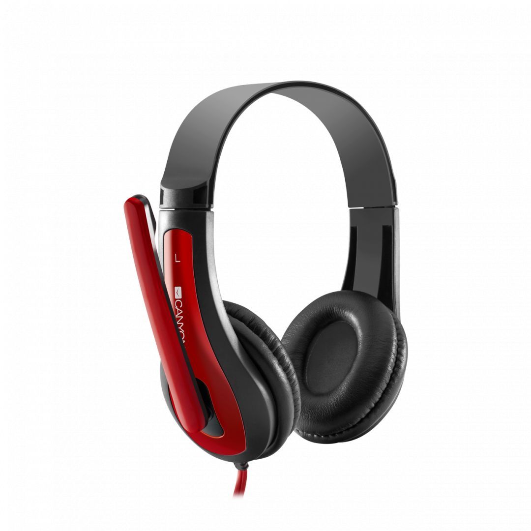 Canyon CNS-CHSC1BR Headset Black/Red