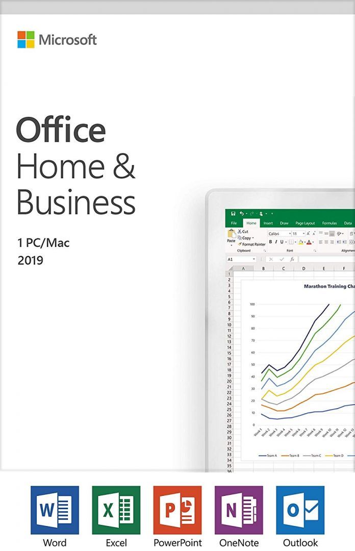 Microsoft Office 2019 Home and Business English EuroZone Medialess