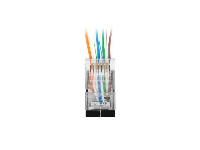 Lanberg RJ45 CAT.6 FTP Dugó 8P8C Átmenő Típus 20db