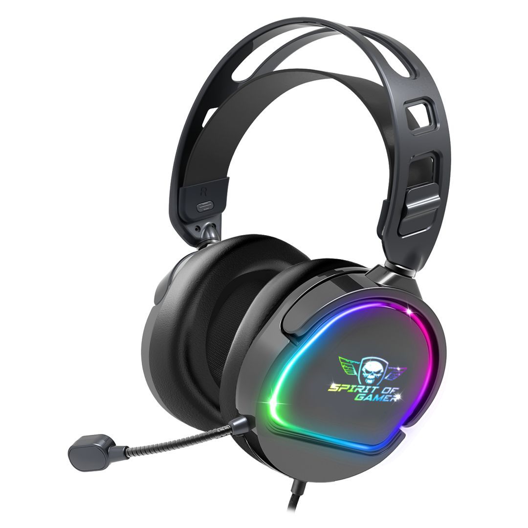 Spirit Of Gamer PRO H6 RGB Gaming Headset Dark