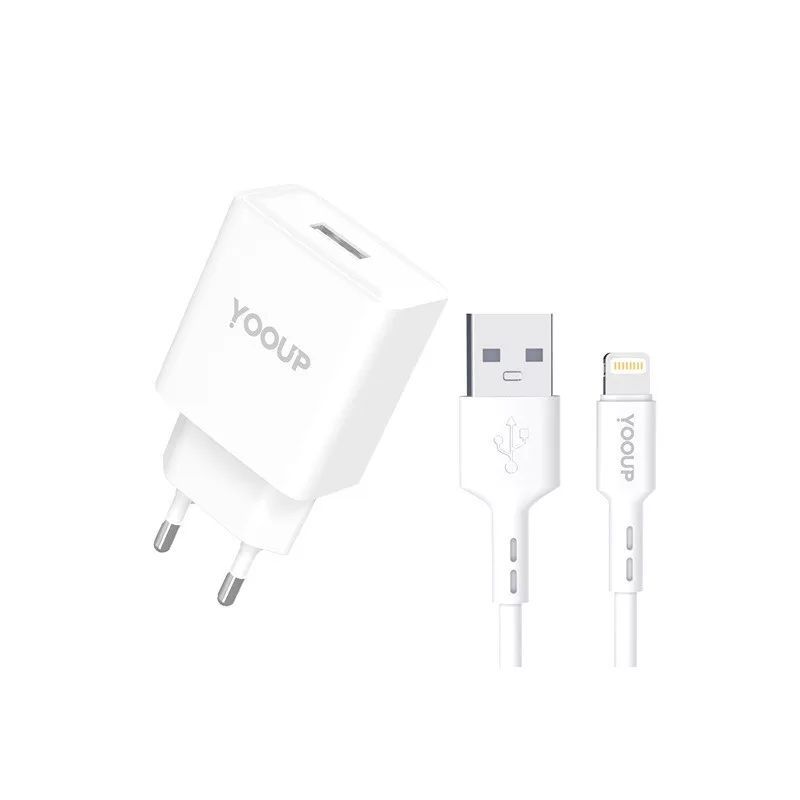 YOOUP NC76-A 12W Lightning cable 1m White