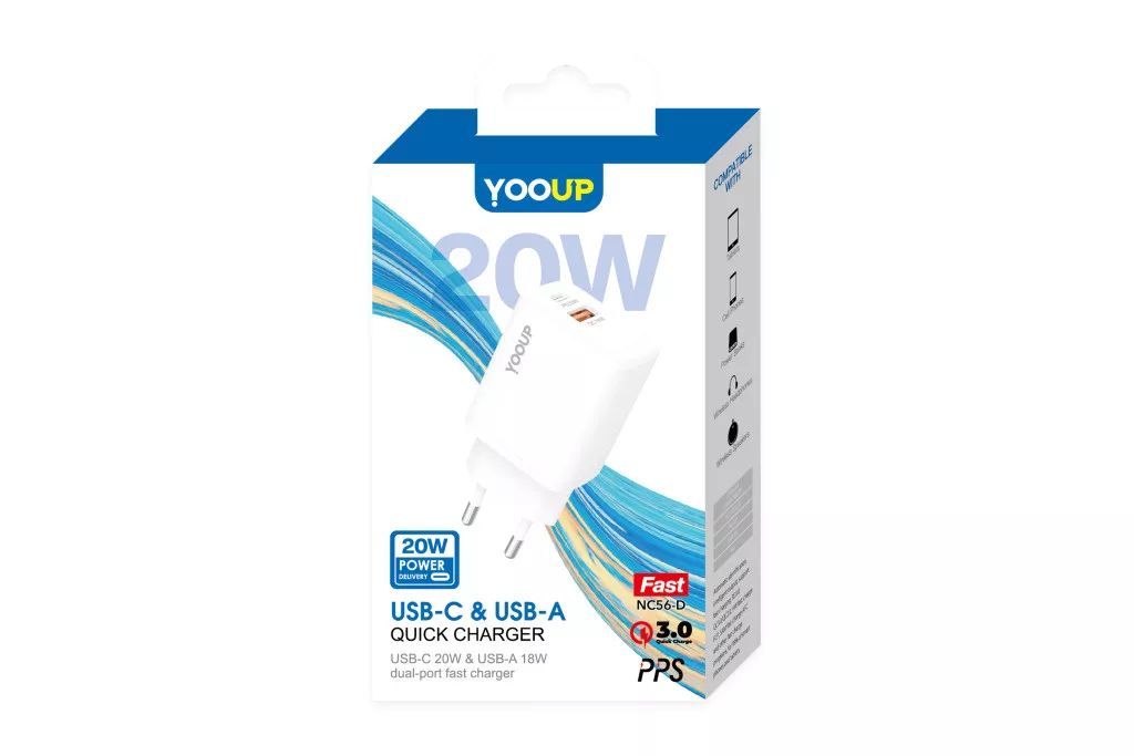 YOOUP NC56-D 20W Adapter White