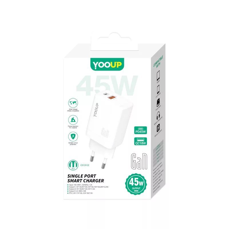 YOOUP NC55-D 45W Adapter White