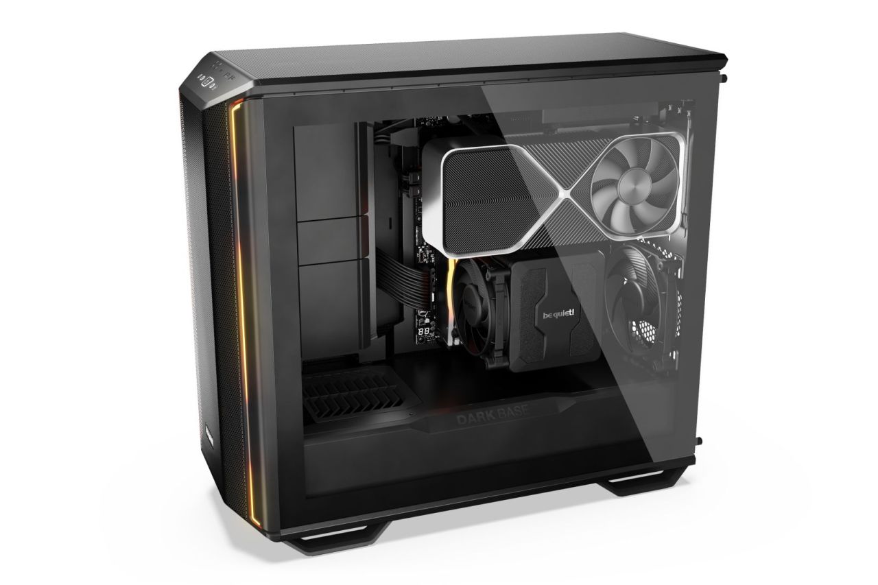 Be quiet! Dark Base 701 Tempered Glass Black