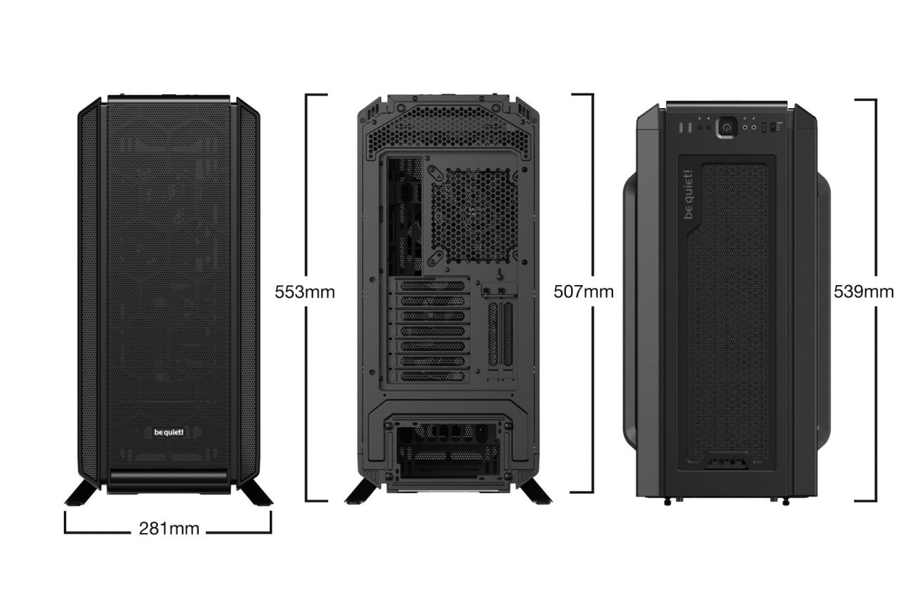 Be quiet! Silent Base 802 Black