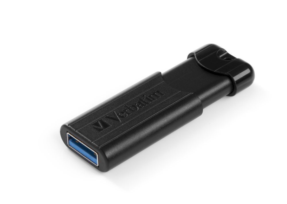 Verbatim 256GB Pinstripe USB3.2 Black