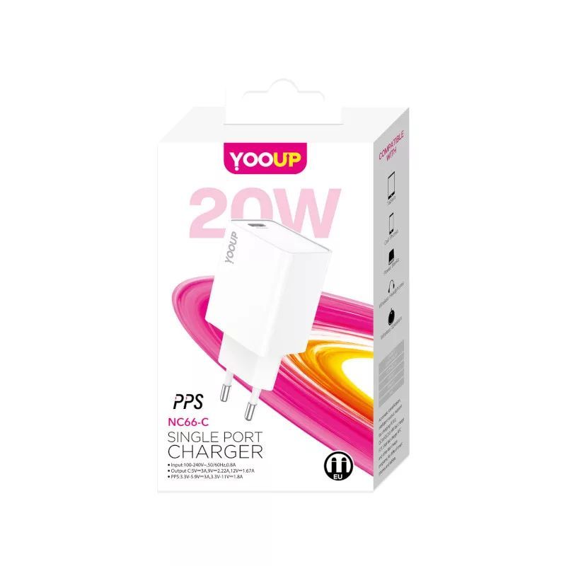 YOOUP NC66-C 20W Adapter White