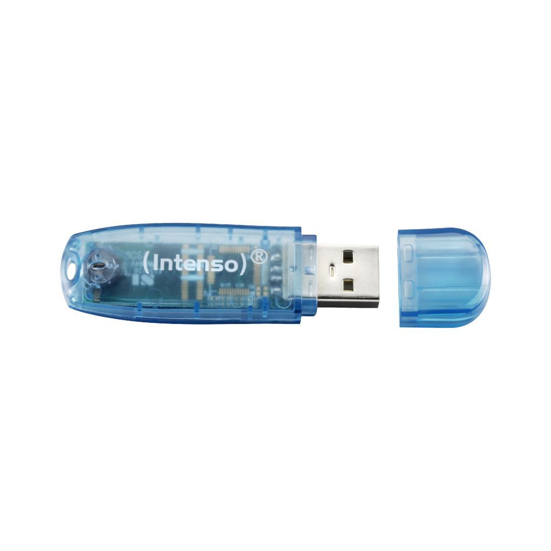 Intenso 4GB Rainbow Line USB2.0 Blue