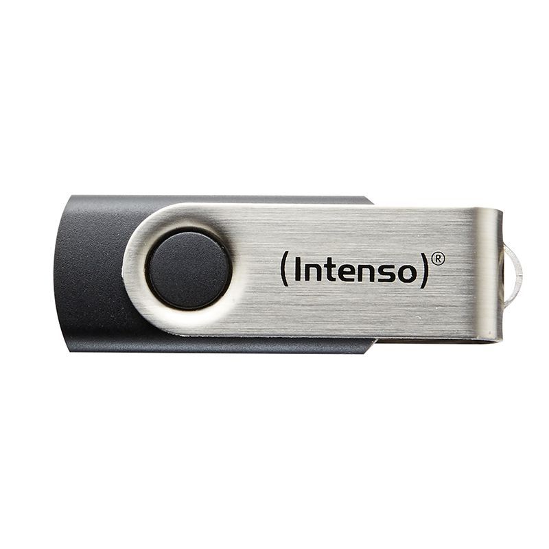 Intenso 8GB Basic Line USB2.0 Black/Silver