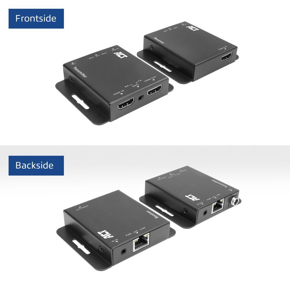 ACT AC7801 4K HDMI Extender Black ACT AC7801 4K HDMI Extender Black