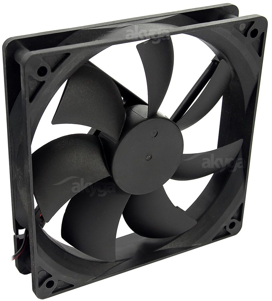 Akyga AW-12A-BK System Fan 12cm Black OEM