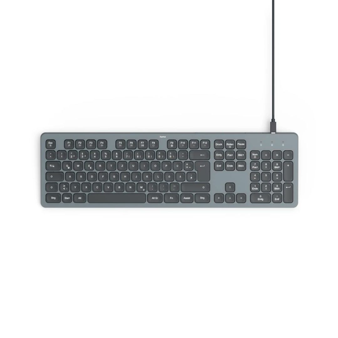 Hama CK-400 Keyboard Black/Grey HU Hama CK-400 Keyboard Black/Grey HU