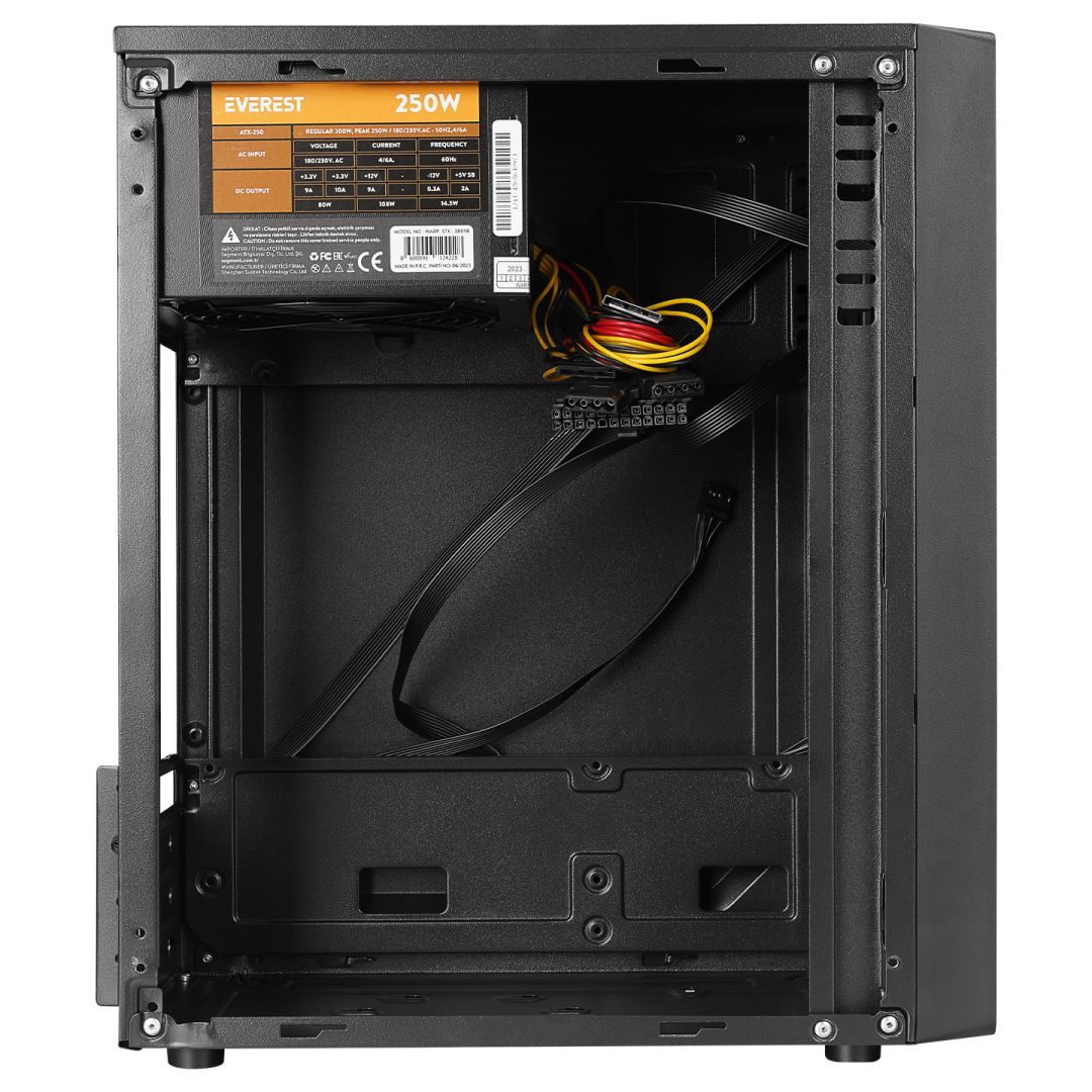 Everest WARP Peak 250W Tempered Glass Black