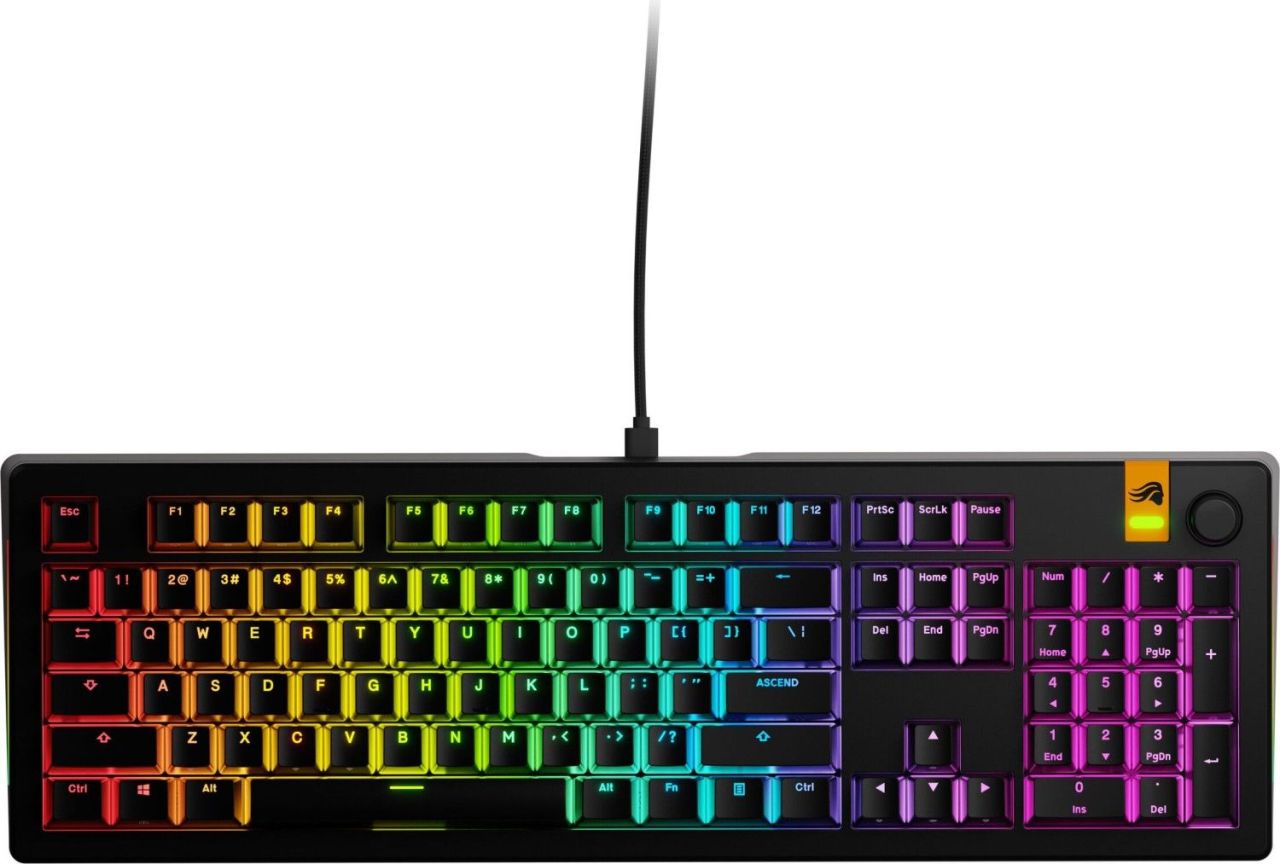 Glorious GMMK 3 HE 100% Prebuilt RGB Mechanical Gaming Keyboard Black UK Glorious GMMK 3 HE 100% Prebuilt RGB Mechanical Gaming Keyboard Black UK