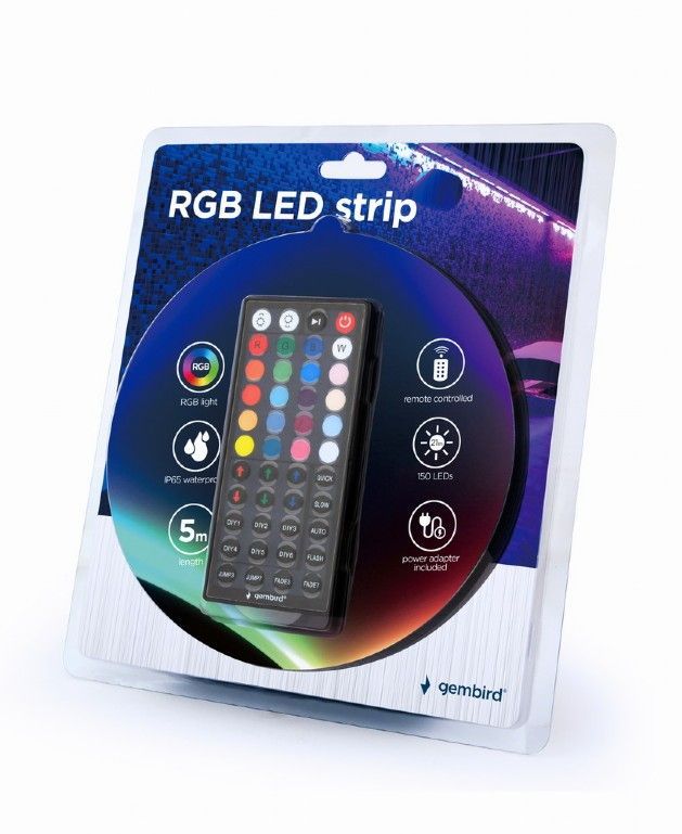 Gembird LED-S-RGB500-01 RGB LED strip 5m