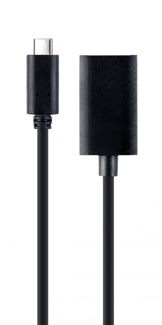 Gembird A-CM-DPF-02 USB Type-C to DisplayPort adapter Black Gembird A-CM-DPF-02 USB Type-C to DisplayPort adapter Black