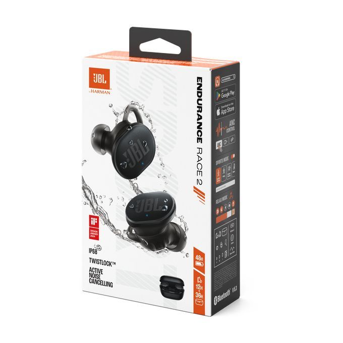 JBL Endurance Race 2 Bluetooth Headset Black