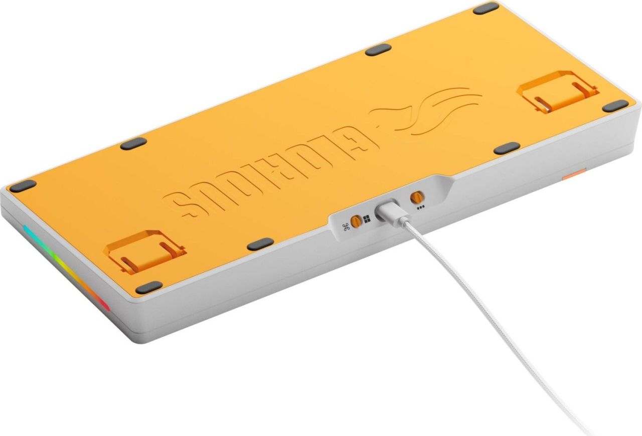 Glorious GMMK 3 HE 75% Prebuilt RGB Mechanical Gaming Keyboard White UK Glorious GMMK 3 HE 75% Prebuilt RGB Mechanical Gaming Keyboard White UK