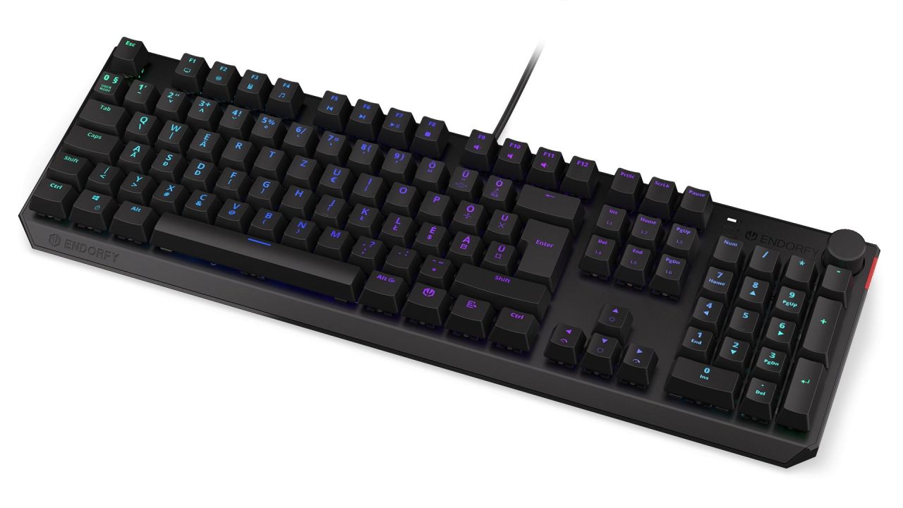 Endorfy Thock Kailh Brown Switch RGB Gaming Mechanical Keyboard HU