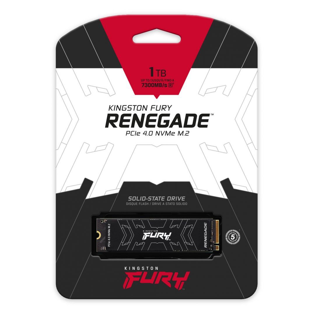 Kingston 1TB M.2 2280 NVMe Fury Renegade Kingston 1TB M.2 2280 NVMe Fury Renegade