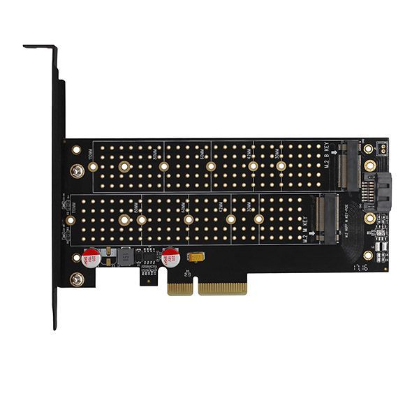 AXAGON PCEM2-DC PCIe NVMe+SATA M.2 Adapter