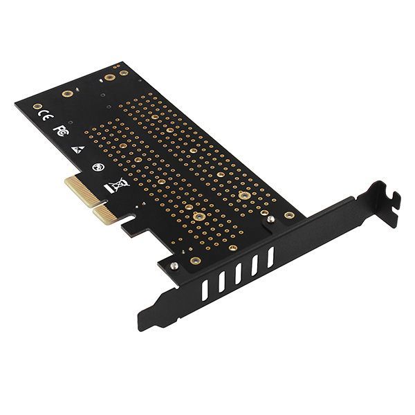 AXAGON PCEM2-DC PCIe NVMe+SATA M.2 Adapter