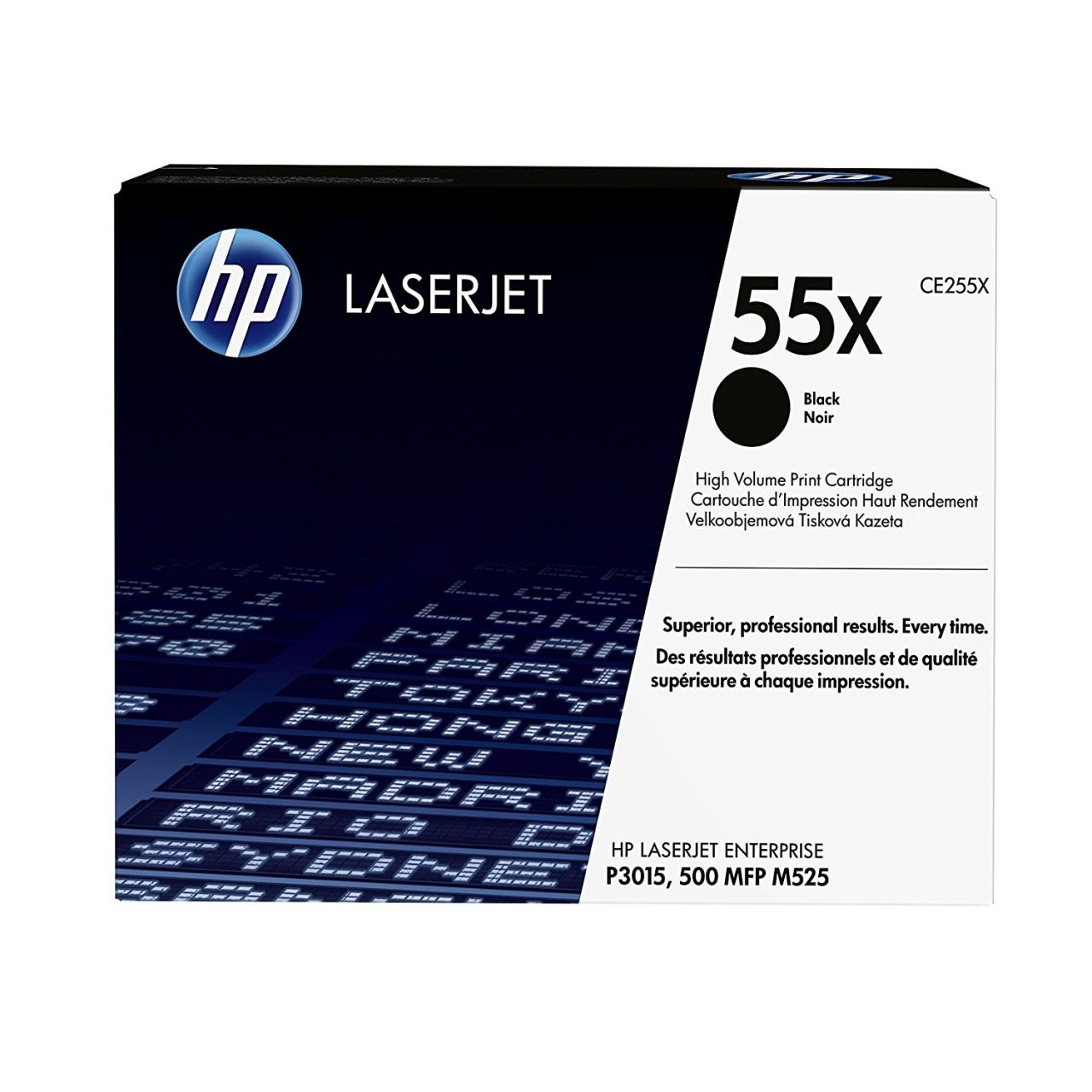 HP CE255X (55X) Black toner HP CE255X (55X) Black toner
