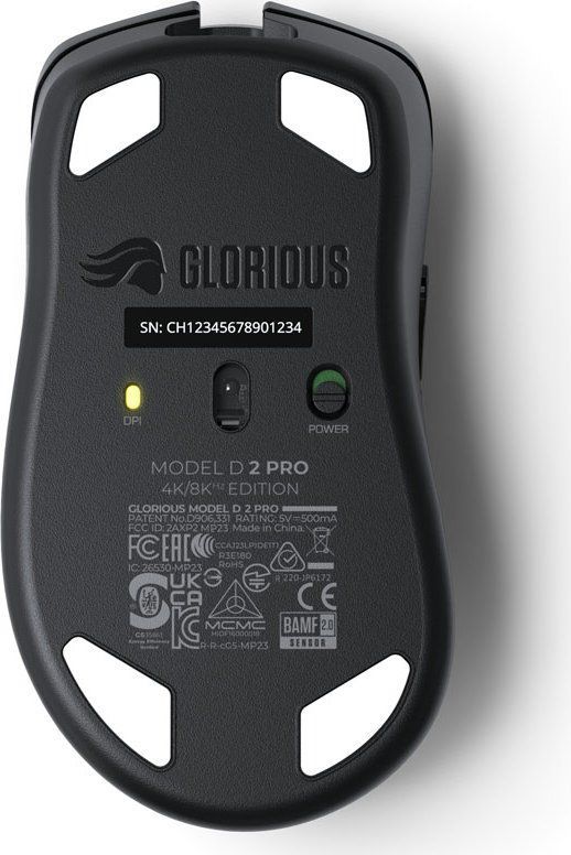 Glorious Model D 2 PRO Series Wireless Mouse 4K/8KHz Edition Black Glorious Model D 2 PRO Series Wireless Mouse 4K/8KHz Edition Black