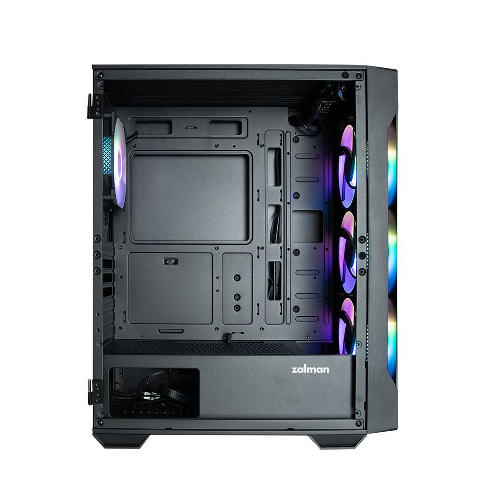 Zalman I3 Neo TG Tempered Glass Black