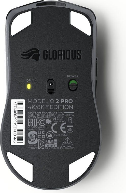 Glorious Model O 2 PRO Series Wireless Mouse 4K/8KHz Edition Black Glorious Model O 2 PRO Series Wireless Mouse 4K/8KHz Edition Black