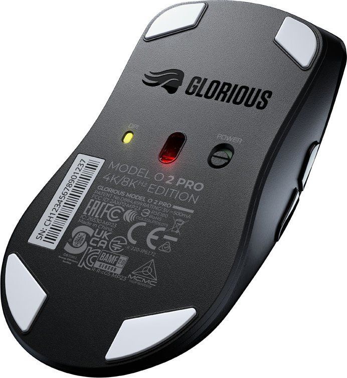 Glorious Model O 2 PRO Series Wireless Mouse 4K/8KHz Edition Black Glorious Model O 2 PRO Series Wireless Mouse 4K/8KHz Edition Black