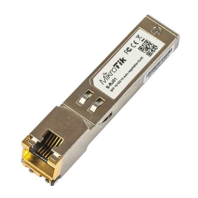 Mikrotik S-RJ01 RJ45 SFP 10/100/1000M copper module