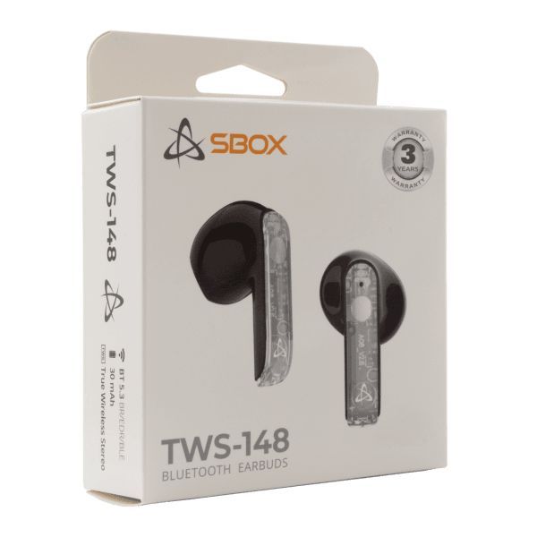 SBOX EB-TWS148 Bluetooth headset Black