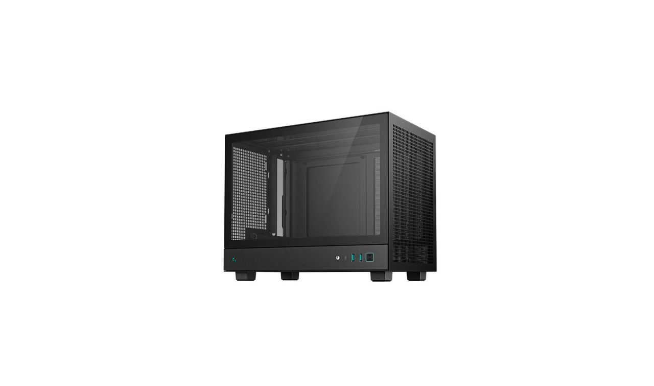 DeepCool CH160 Tempered Glass Black