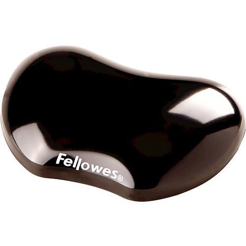 Fellowes Crystal Gel Flex Rest Black