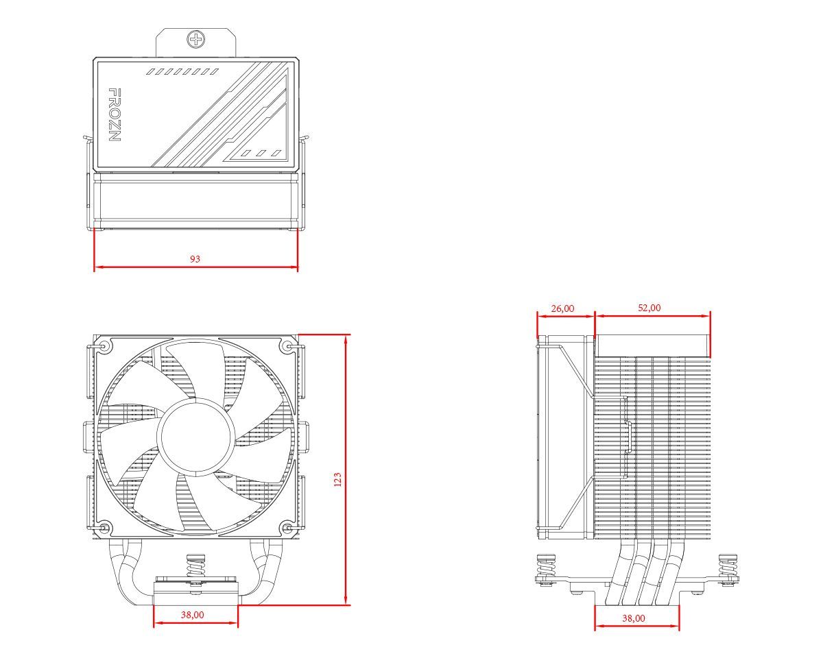 ID-COOLING FROZN A400 BLACK