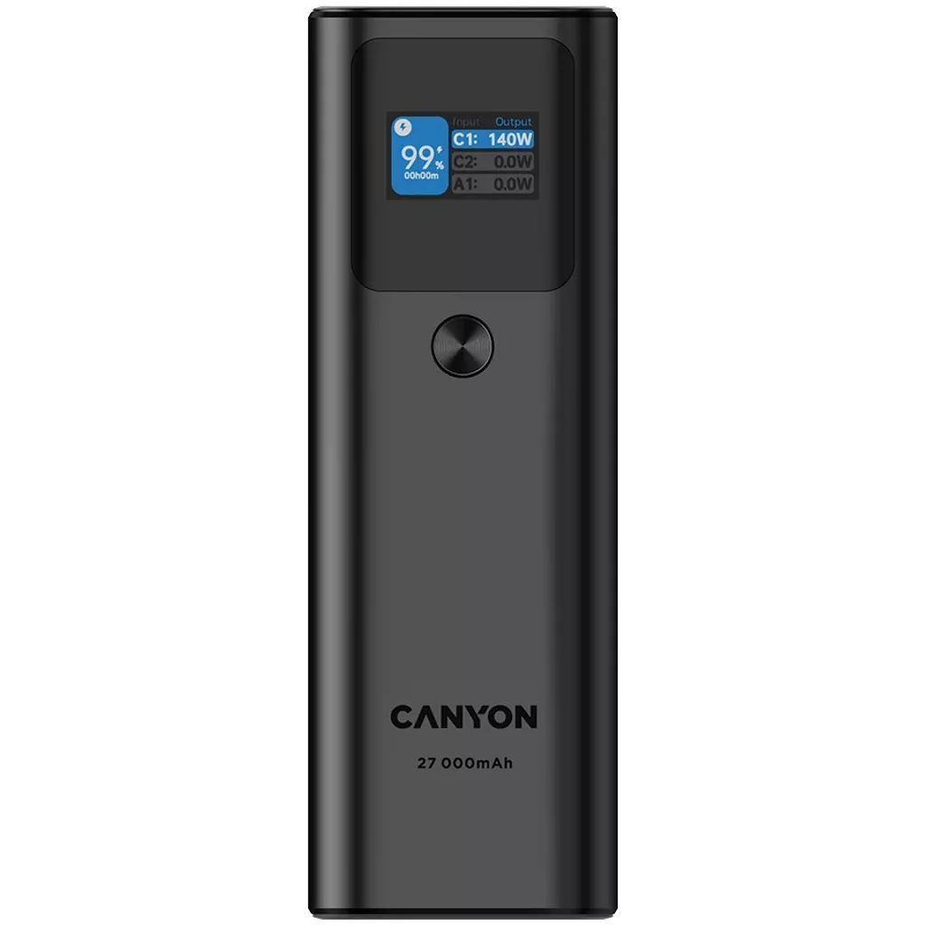 Canyon CNE-CPB2010DG 27000mAh PowerBank Dark Gray