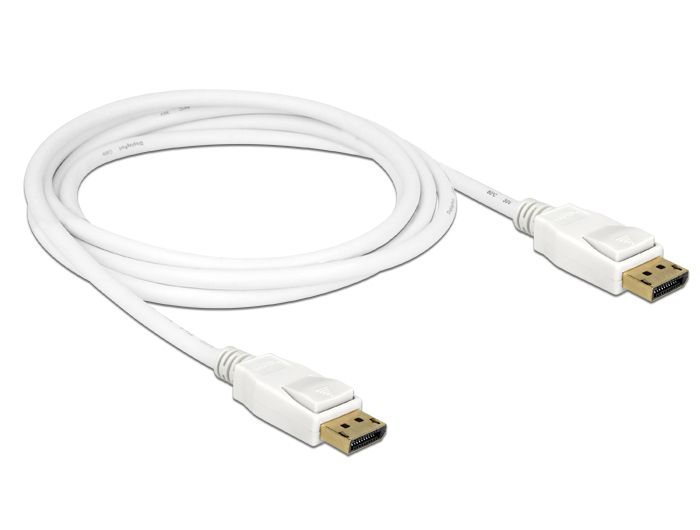 DeLock Cable Displayport 1.2 male > Displayport male 4K 2m DeLock Cable Displayport 1.2 male > Displayport male 4K 2m