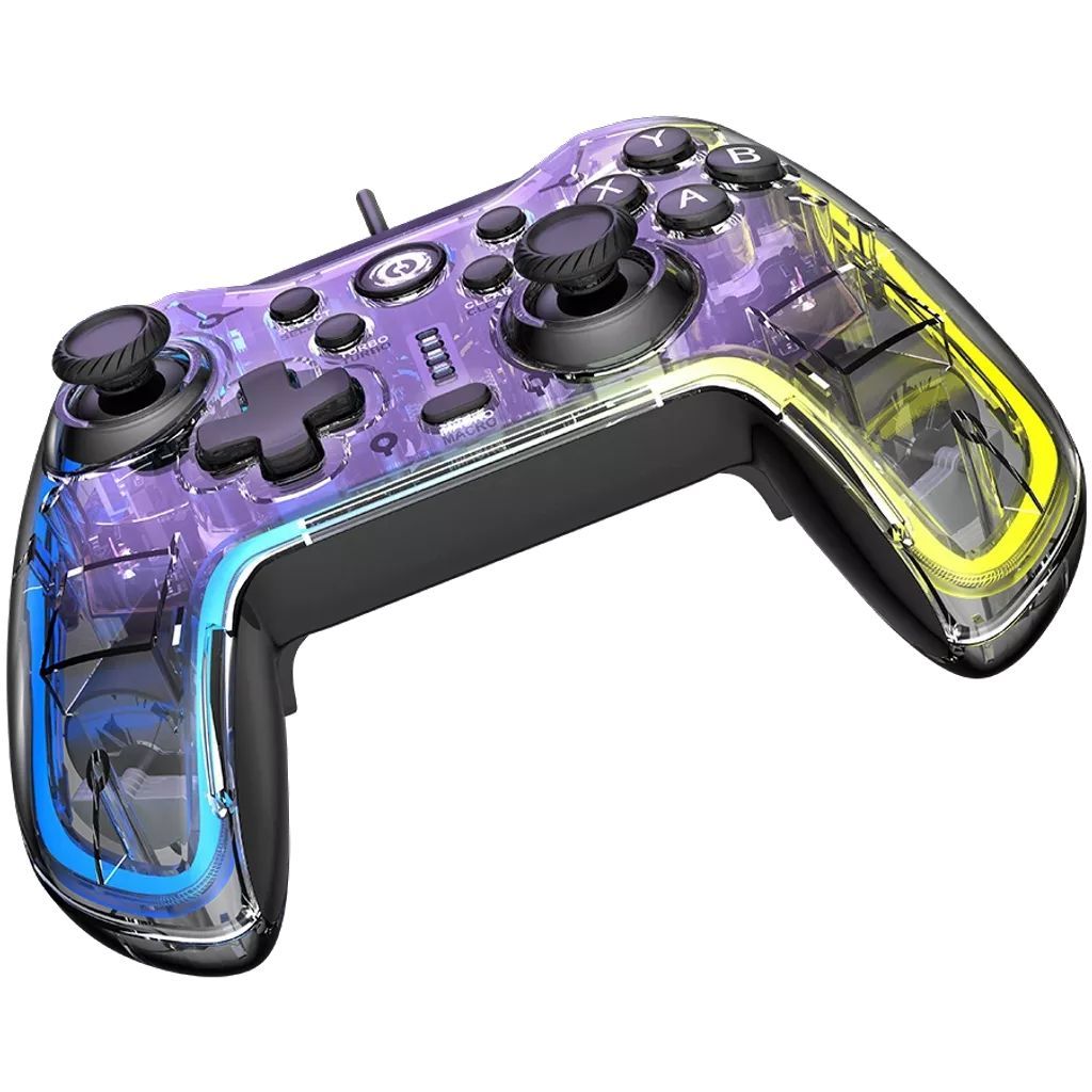 Canyon Wired Brighter GP-02 USB-C Gamepad Crystal