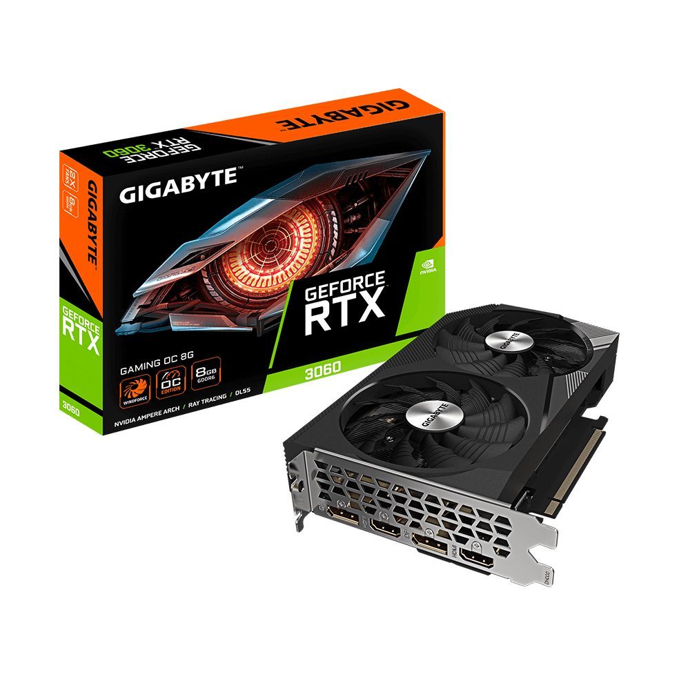 Gigabyte RTX3060 GAMING OC 8G 2.0 (LHR)