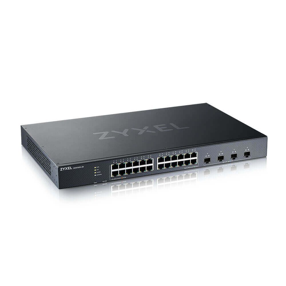 ZyXEL XGS1935-28-EU0101F 24-port GbE Lite-L3 Smart Managed Switch with 4 10G Uplink