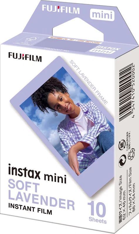 Fujifilm Instax Mini Film Glossy Soft Levander 10db