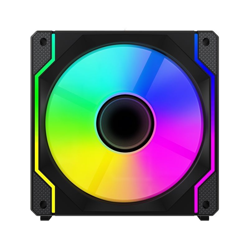 Ventaris VGCF120-3F Tempest RGB Fan 3-pack Black